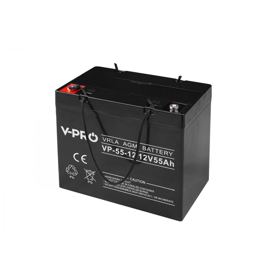 Akumulator AGM VPRO 12V 55 Ah Akumulator AGM VPRO 12V 55 Ah