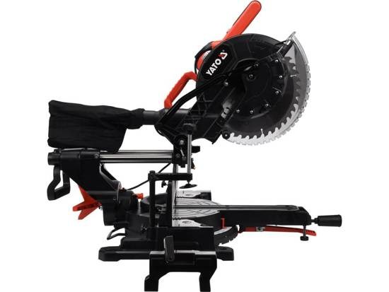 YATO MITER SAW 1800W WITH FEED, LASER 305mm YATO MITER SAW 1800W WITH FEED, LASER 305mm