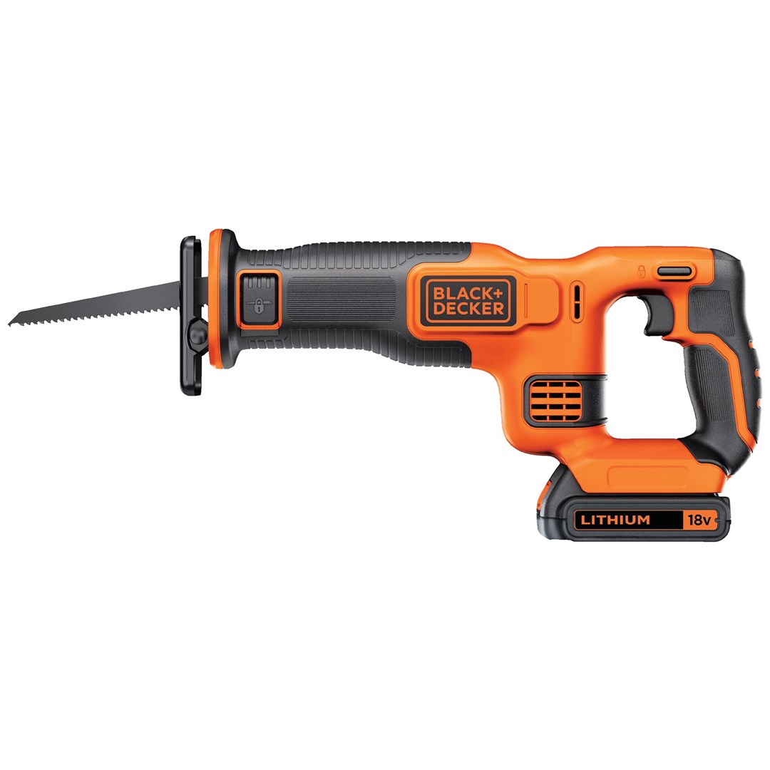 Black & Decker BDCR18-QW reciprocating saw Black, Orange Black & Decker BDCR18-QW reciprocating saw Black, Orange