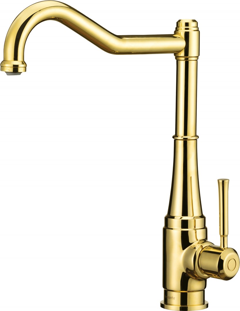 Kitchen faucet with rectangular spout Kitchen faucet with rectangular spout