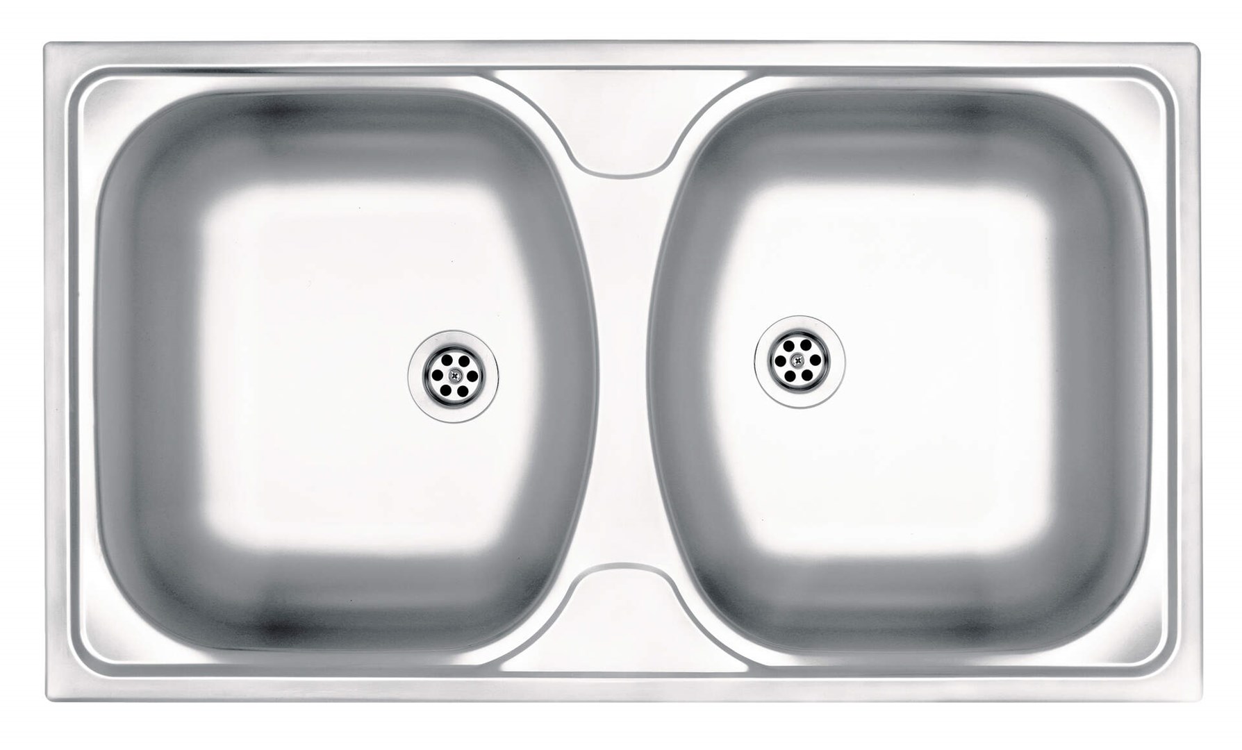 2-bowl steel sink 2-bowl steel sink