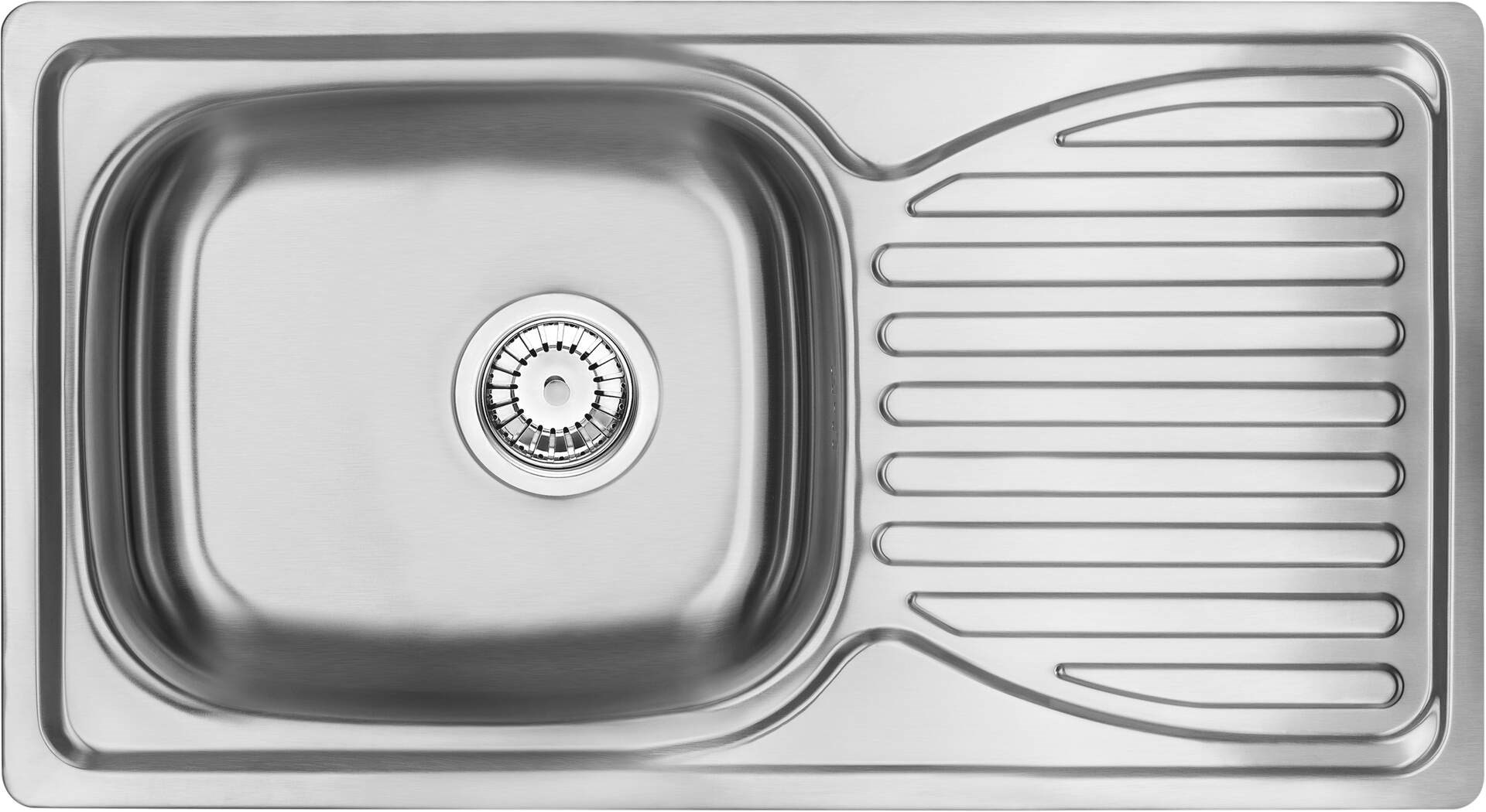1-bowl steel sink with drainer 1-bowl steel sink with drainer
