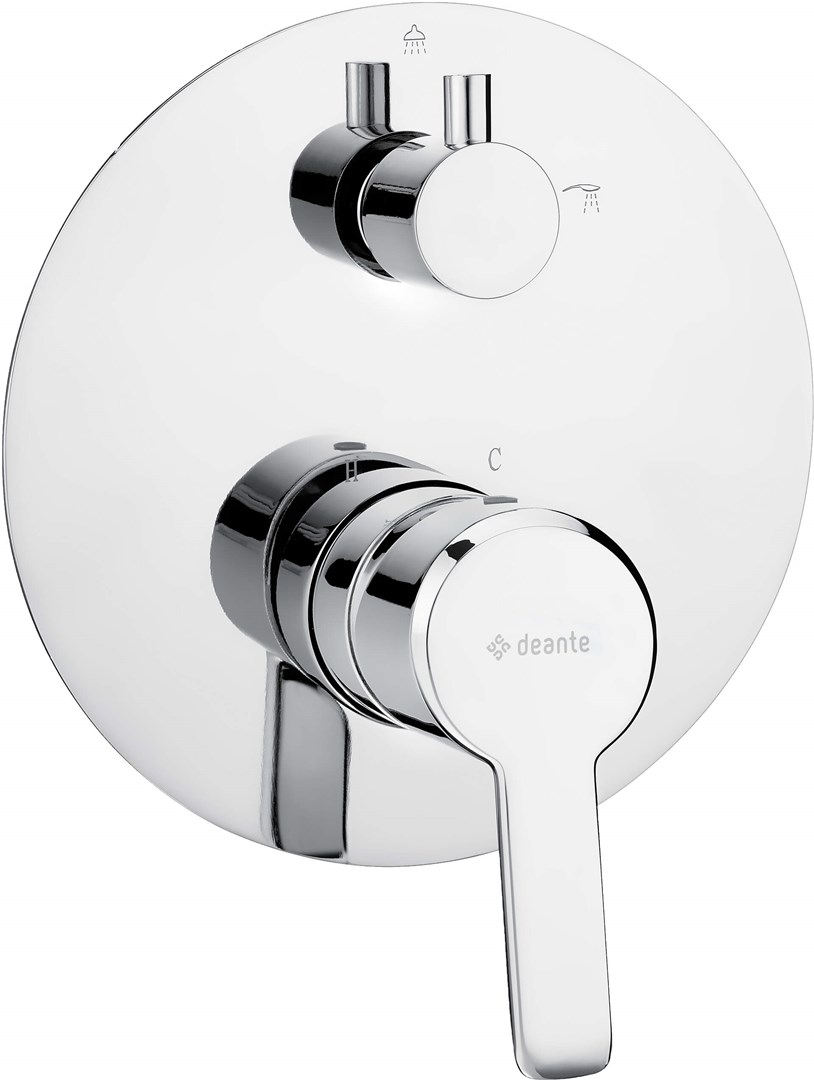Concealed shower mixer with shower switch Concealed shower mixer with shower switch