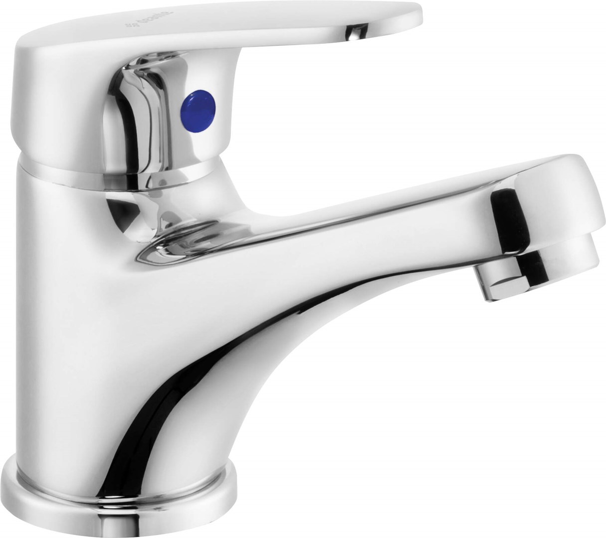 Basin mixer with lever for cold or mixed water Basin mixer with lever for cold or mixed water
