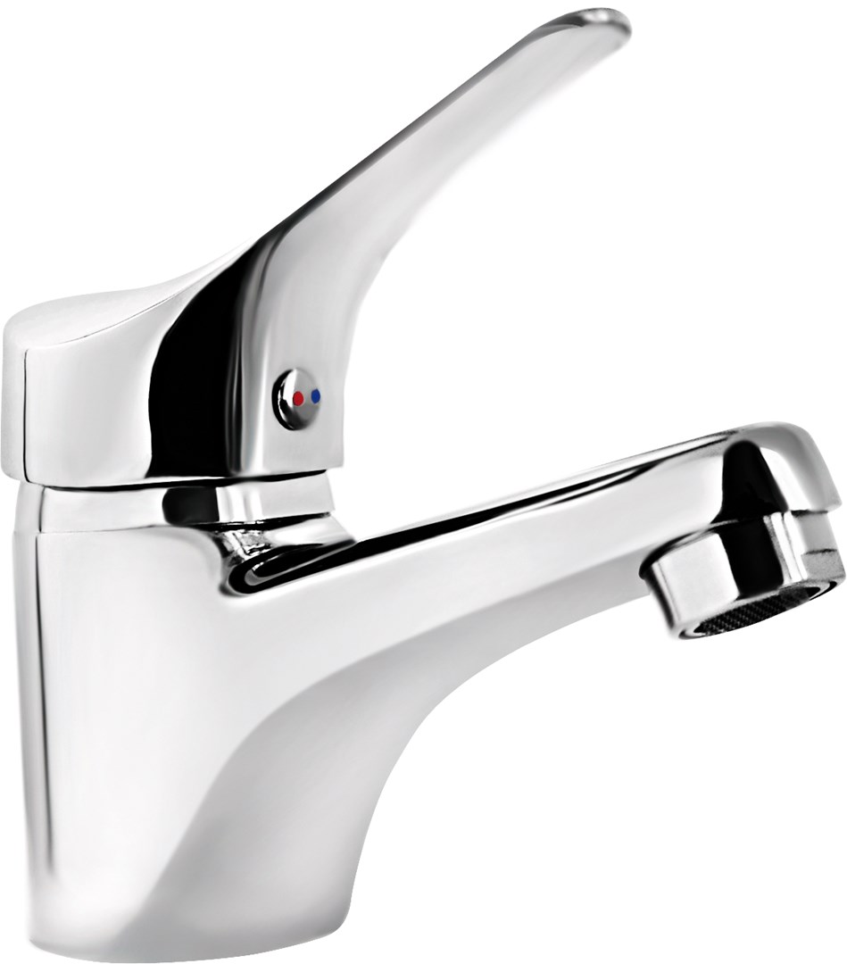Basin mixer with automatic stopper Basin mixer with automatic stopper
