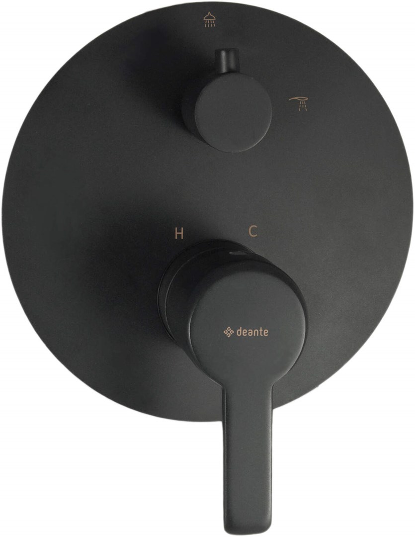Concealed shower mixer with shower switch Concealed shower mixer with shower switch