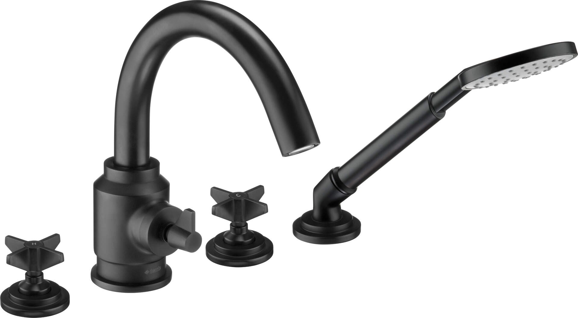 4-hole bathtub mixer with shower set 4-hole bathtub mixer with shower set