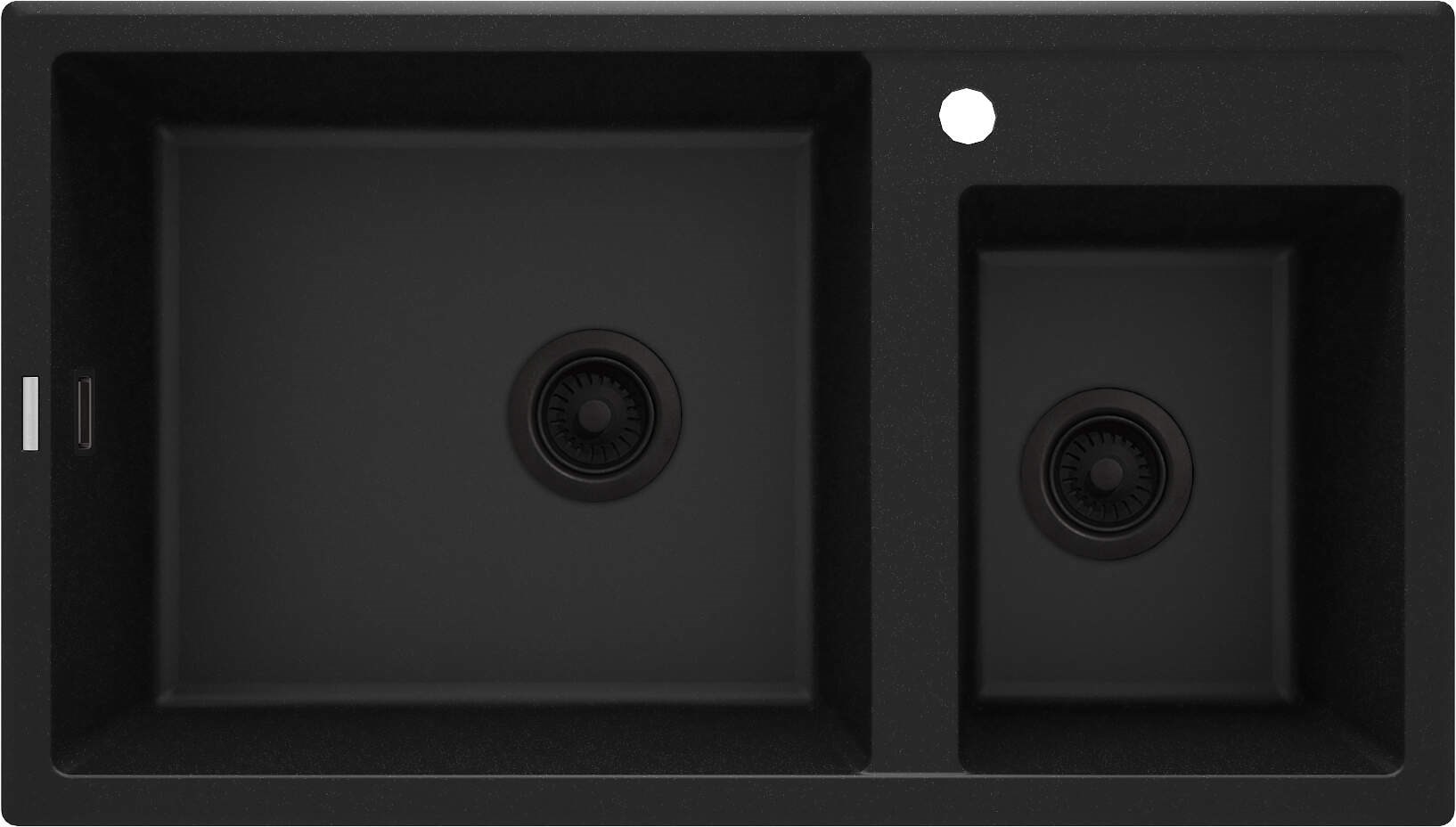 2-bowl granite sink 2-bowl granite sink