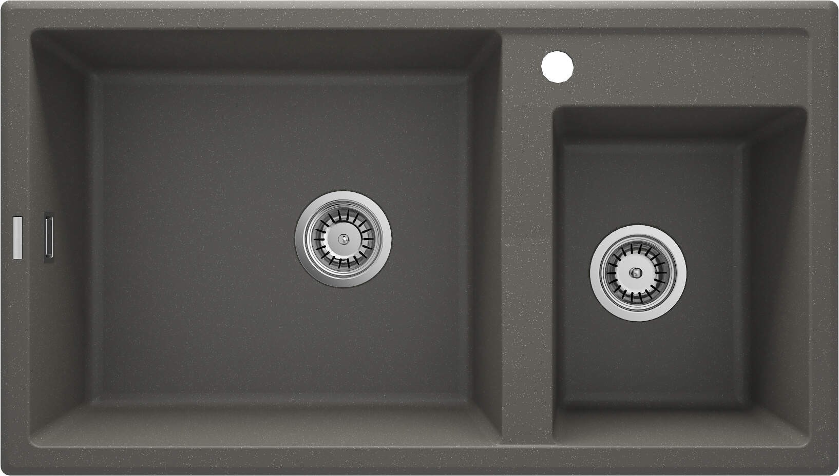 2-bowl granite sink 2-bowl granite sink