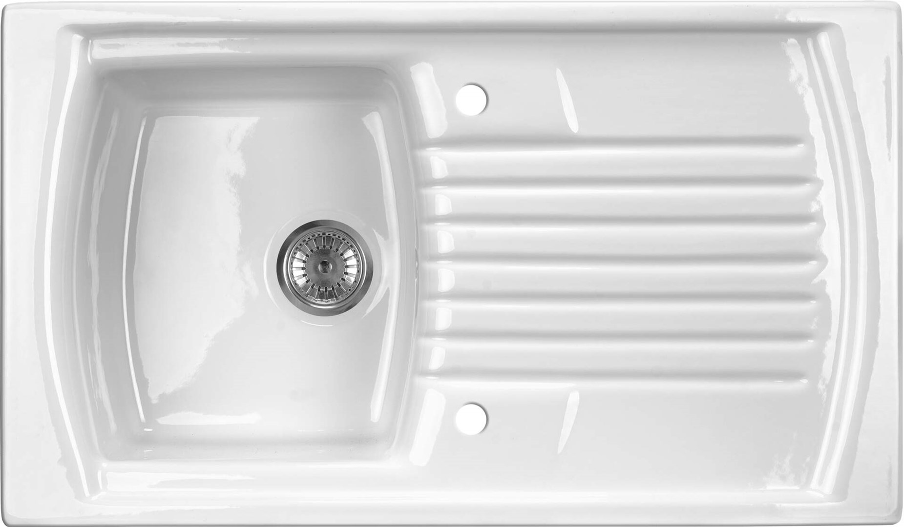 1-bowl ceramic sink with drainer 1-bowl ceramic sink with drainer