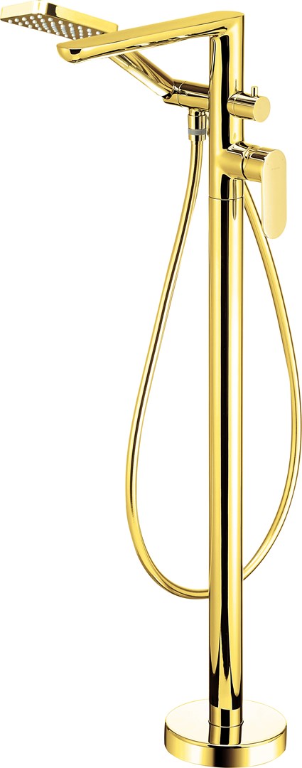 Freestanding bathtub mixer with shower set Freestanding bathtub mixer with shower set
