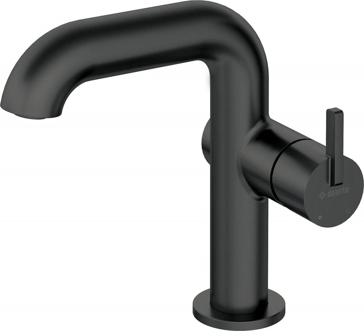Basin mixer with rectangular spout Basin mixer with rectangular spout