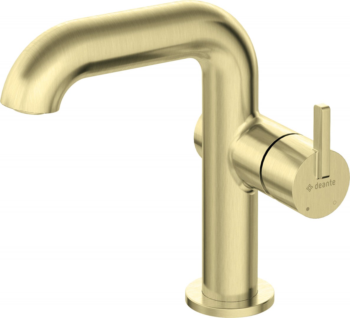 Basin mixer with rectangular spout Basin mixer with rectangular spout