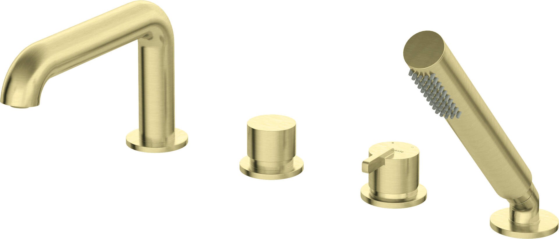4-hole bathtub mixer with shower set 4-hole bathtub mixer with shower set