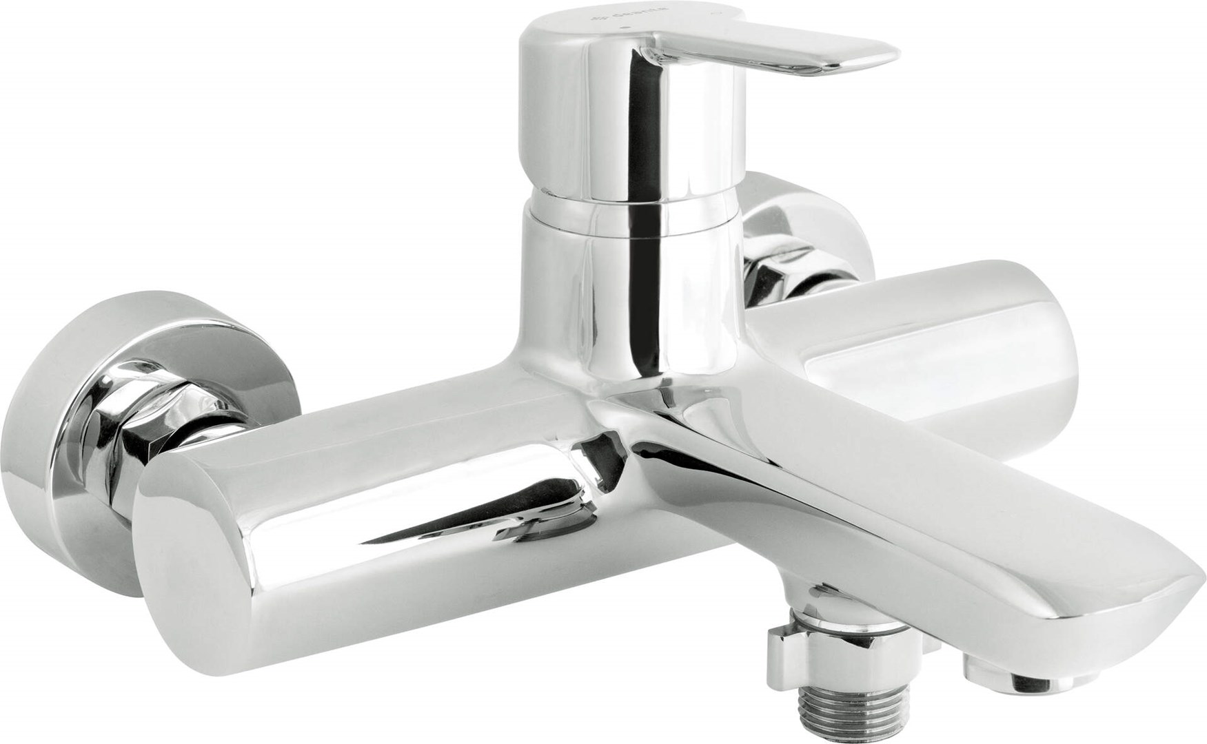 Wall-mounted bathtub mixer with 1 handle Wall-mounted bathtub mixer with 1 handle