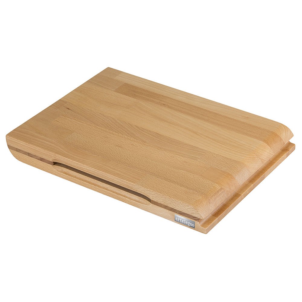 ARTELEGNO TORINO Double-sided beech wood cutting board 40 x 30 cm ARTELEGNO TORINO Double-sided beech wood cutting board 40 x 30 cm