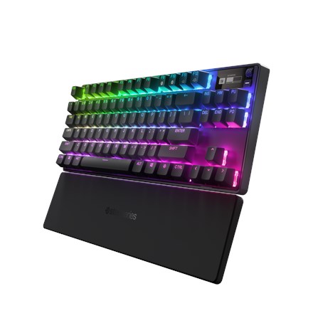 SteelSeries Gaming Keyboard Apex Pro TKL (2023), RGB LED light, US, Black, Wireless SteelSeries Gaming Keyboard Apex Pro TKL (2023), RGB LED light, US, Black, Wireless