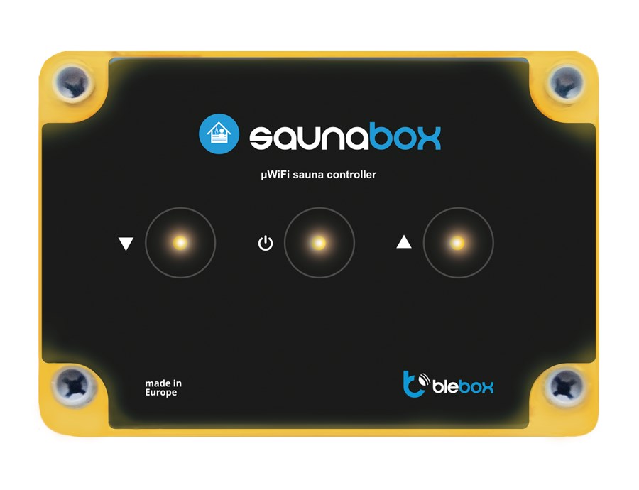 BLEBOX saunabox SAUNA CONTROLLER BLEBOX saunabox SAUNA CONTROLLER