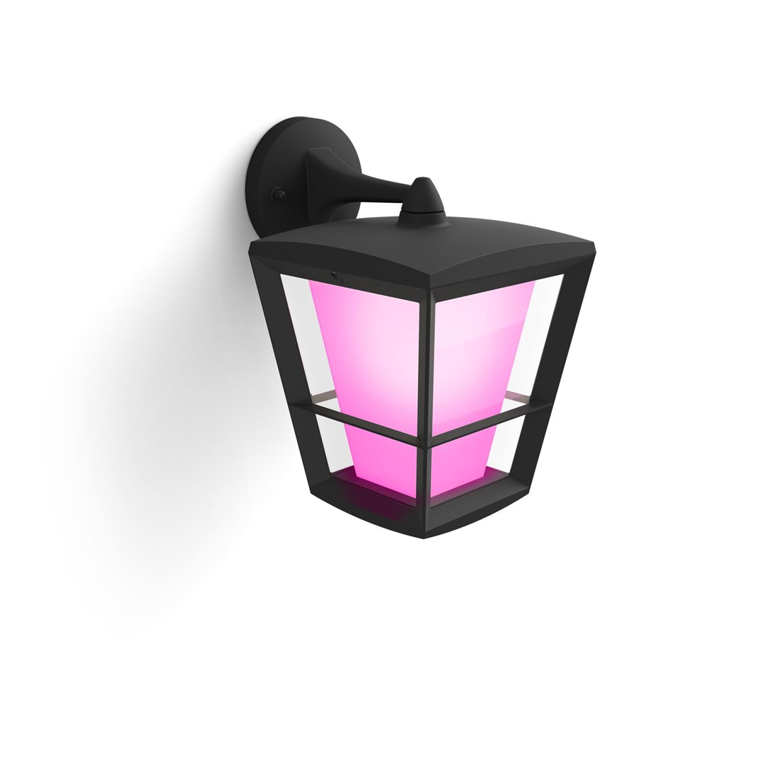 Philips Hue White and colour ambience Econic Outdoor Wall Light Philips Hue White and colour ambience Econic Outdoor Wall Light