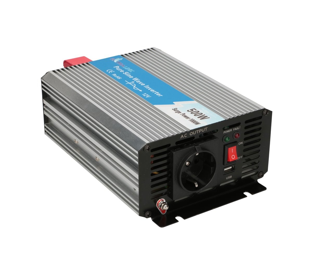 Extralink Voltage converter OPIP-500W 12V, 500W pure sine Extralink Voltage converter OPIP-500W 12V, 500W pure sine