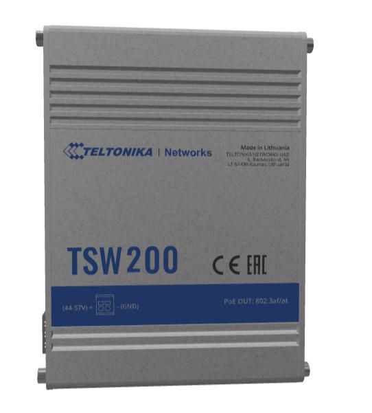 Teltonika TSW200 - switch - 8 porte - Teltonika TSW200 - switch - 8 porte -