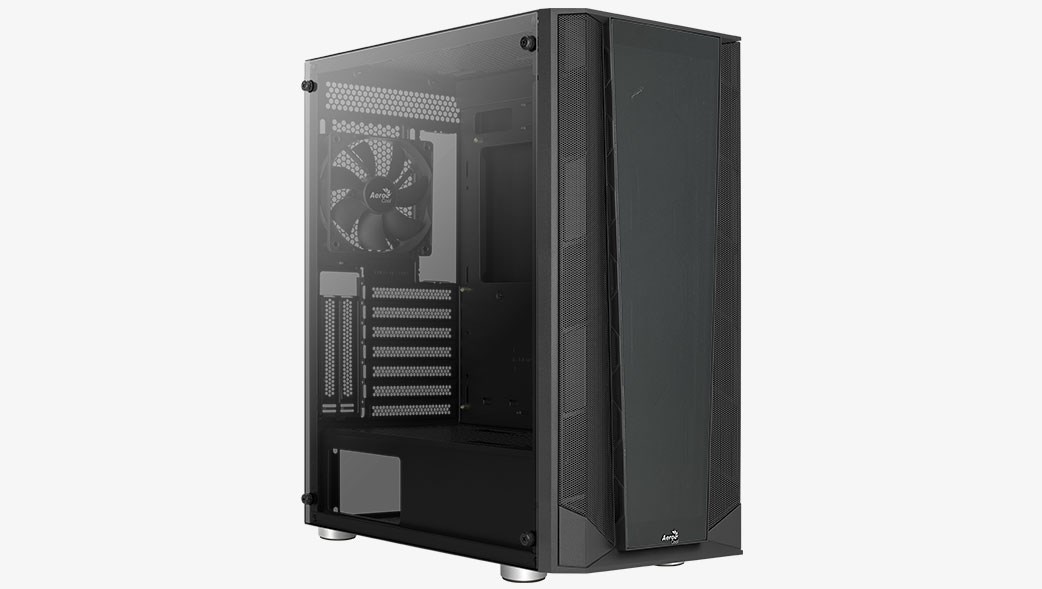 Aerocool Prism-G-BK-v1 Midi Tower Black Aerocool Prism-G-BK-v1 Midi Tower Black