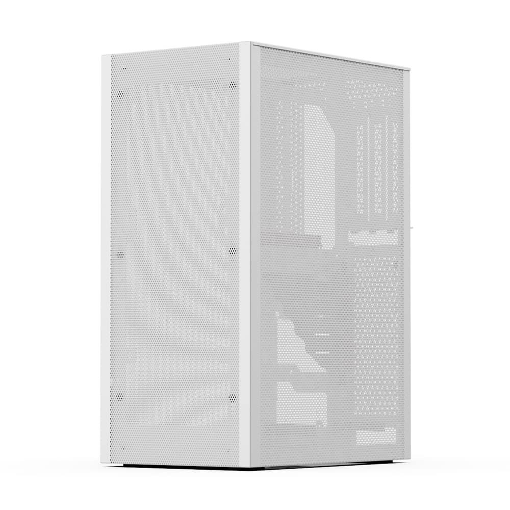Ssupd Meshlicious Full Mesh PCIE 4.0 Edition Mini-ITX Case - white Ssupd Meshlicious Full Mesh PCIE 4.0 Edition Mini-ITX Case - white