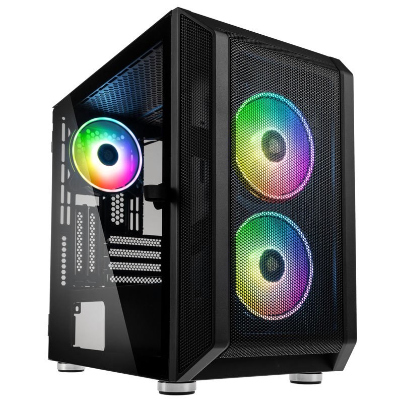 Kolink Citadel Mesh RGB Micro-ATX case - black Kolink Citadel Mesh RGB Micro-ATX case - black