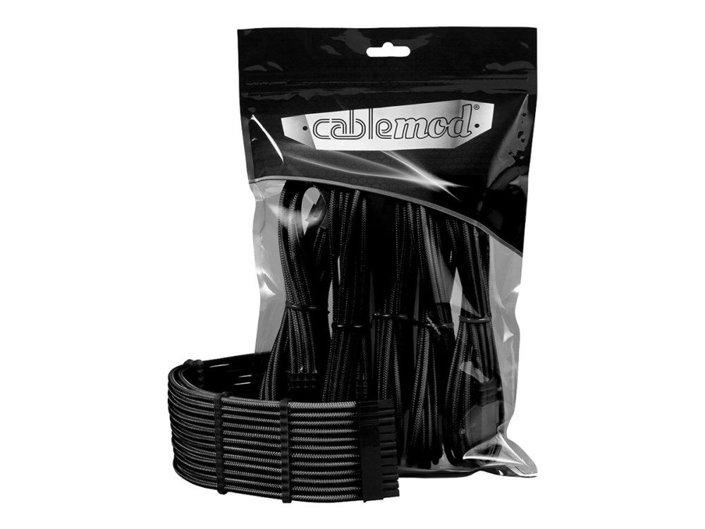 CableMod PRO ModMesh 12VHPWR Cable Extension Kit - black CableMod PRO ModMesh 12VHPWR Cable Extension Kit - black