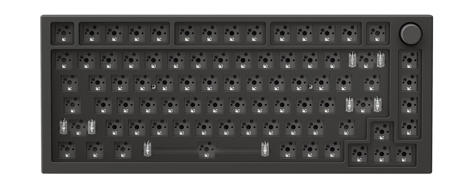 Glorious GMMK Pro Black Slate 75% TKL Keyboard - Barebone, ANSI Layout, Black Glorious GMMK Pro Black Slate 75% TKL Keyboard - Barebone, ANSI Layout, Black