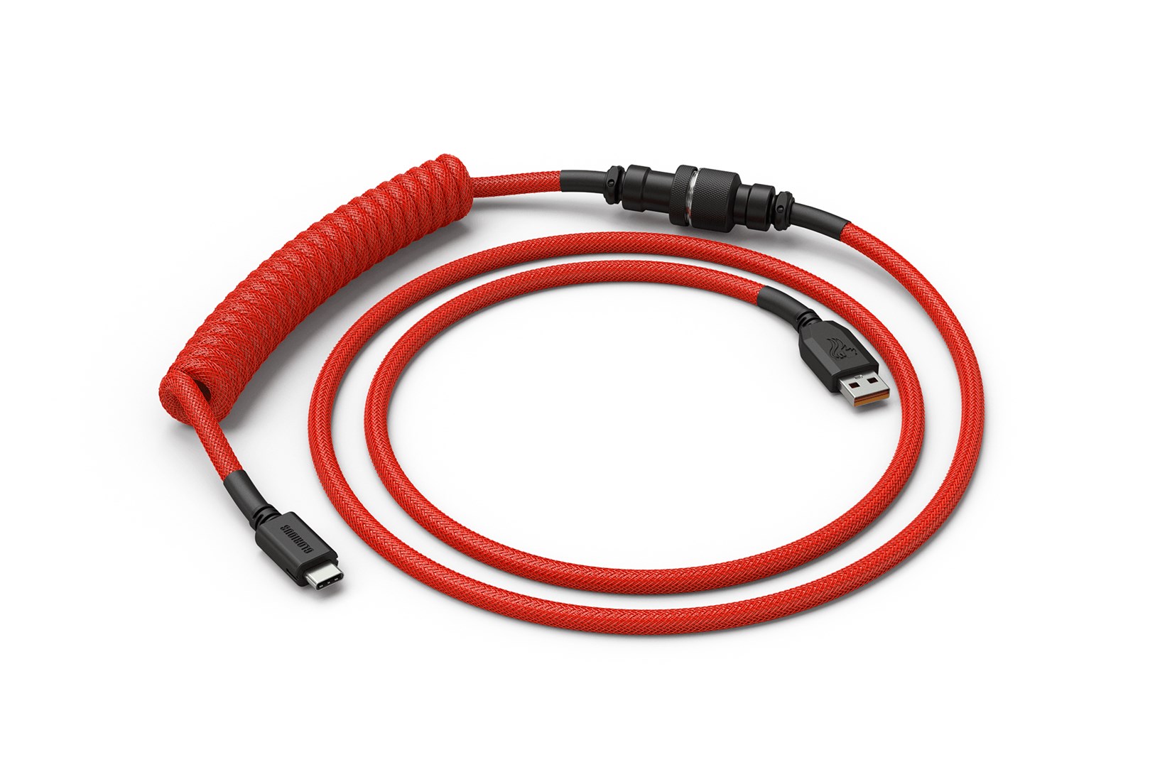 Glorious PC Gaming Race Coiled Red 1.37 m Glorious PC Gaming Race Coiled Red 1.37 m
