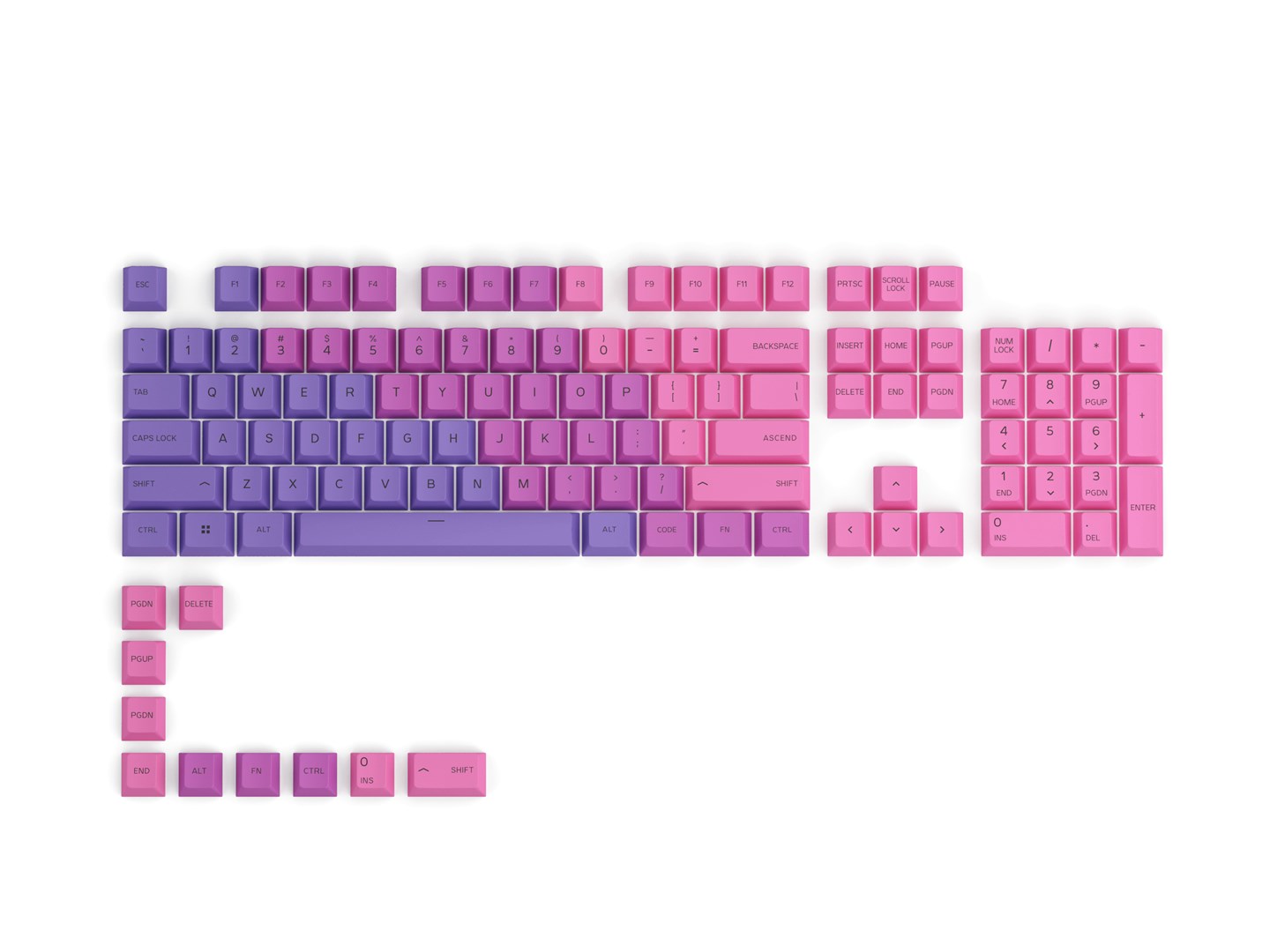 Glorious PC Gaming Race GPBT Keyboard cap Glorious PC Gaming Race GPBT Keyboard cap