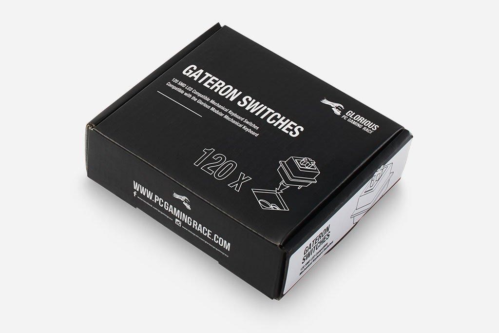 Glorious Gateron Brown Switches (120 pieces) Glorious Gateron Brown Switches (120 pieces)