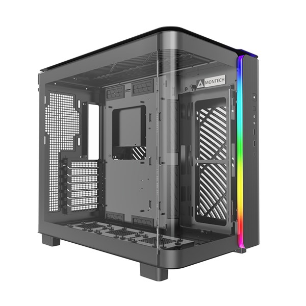 Montech KING 95 Midi-Tower, Tempered Glass, ARGB - black Montech KING 95 Midi-Tower, Tempered Glass, ARGB - black