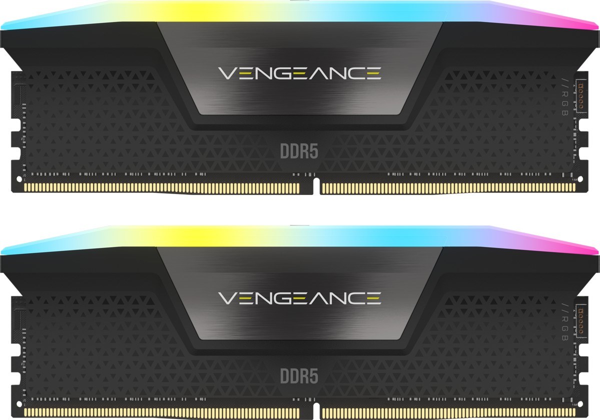 Corsair Vengeance RGB CMH32GX5M2B6200C36 memory module 32 GB 2 x 16 GB DDR5 Corsair Vengeance RGB CMH32GX5M2B6200C36 memory module 32 GB 2 x 16 GB DDR5