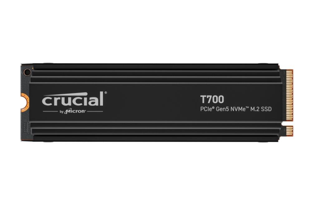 Crucial SSD T700 2TB PCie 5.0 NVMe w/Heatsink Crucial SSD T700 2TB PCie 5.0 NVMe w/Heatsink