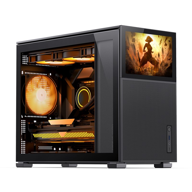 Jonsbo D31 MESH Screen Micro-ATX Case, Tempered Glass - black Jonsbo D31 MESH Screen Micro-ATX Case, Tempered Glass - black