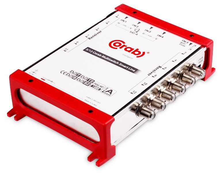 MULTISWITCH SMART LINE 5/12 CORAB MULTISWITCH SMART LINE 5/12 CORAB