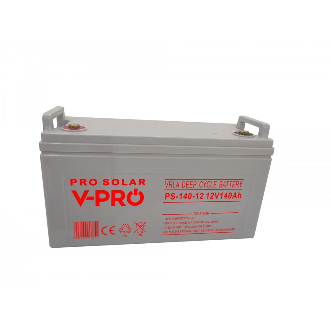 BATTERY VOLT POLSKA DEEP CYCLE VPRO SOLAR 12V 140AH VRLA MAINTENANCE-FREE BATTERY VOLT POLSKA DEEP CYCLE VPRO SOLAR 12V 140AH VRLA MAINTENANCE-FREE