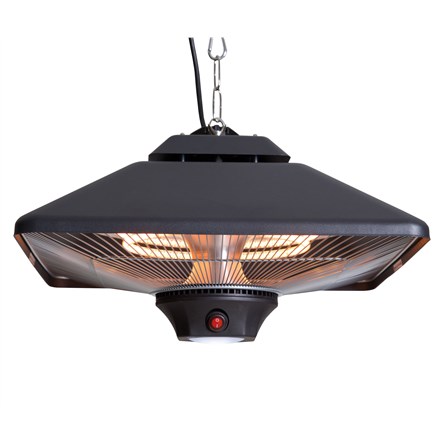 SUNRED | Heater | CE17SQ-B, Spica Bright Hanging | Infrared | 2000 W | Number of power levels | Suitable for rooms up to m2 | Black | IP24 SUNRED | Heater | CE17SQ-B, Spica Bright Hanging | Infrared | 2000 W | Number of power levels | Suitable for rooms up to m2 | Black | IP24