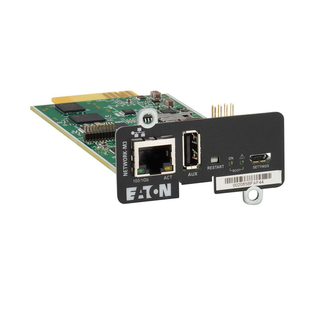 Eaton NETWORK-M3 network card Internal Ethernet 1000 Mbit/s Eaton NETWORK-M3 network card Internal Ethernet 1000 Mbit/s