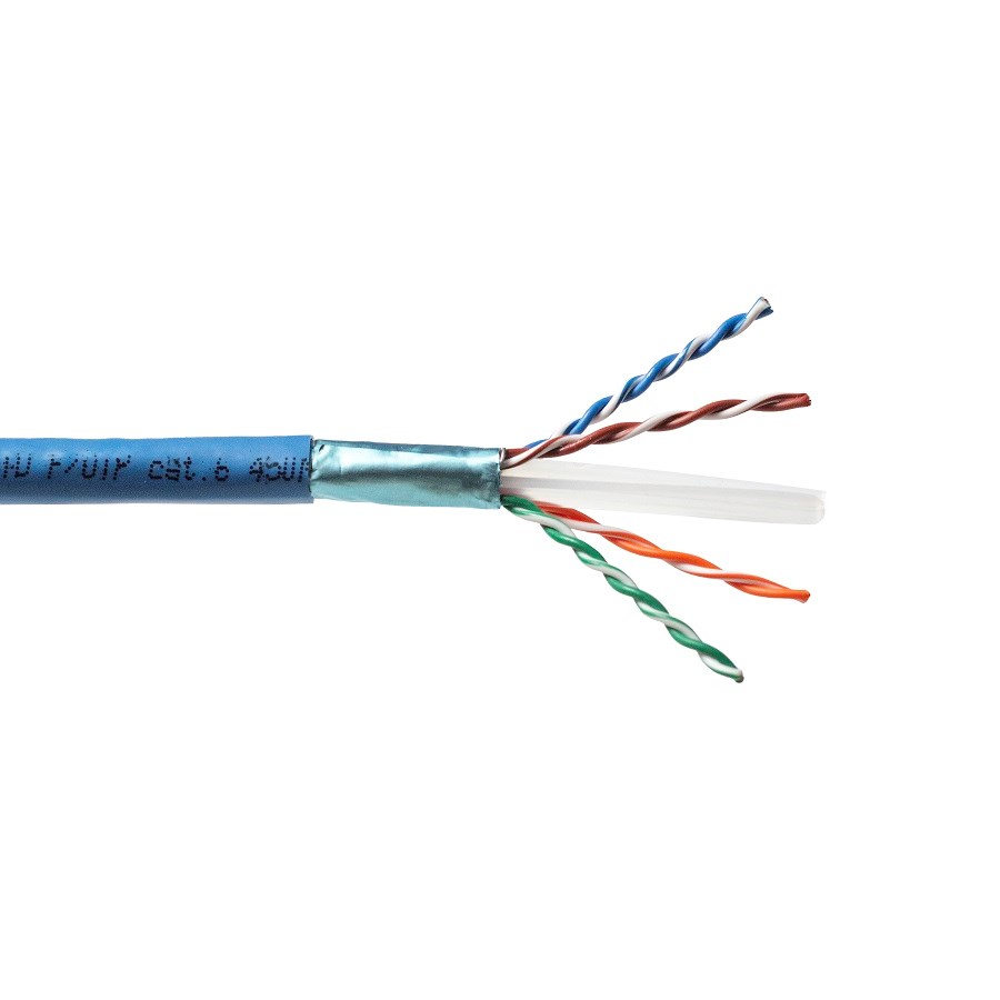 Emitter Net FTP (F/UTP) Cat.6 450MHz Cable, 4x2x23AWG Wire, PVC Emitter Net FTP (F/UTP) Cat.6 450MHz Cable, 4x2x23AWG Wire, PVC