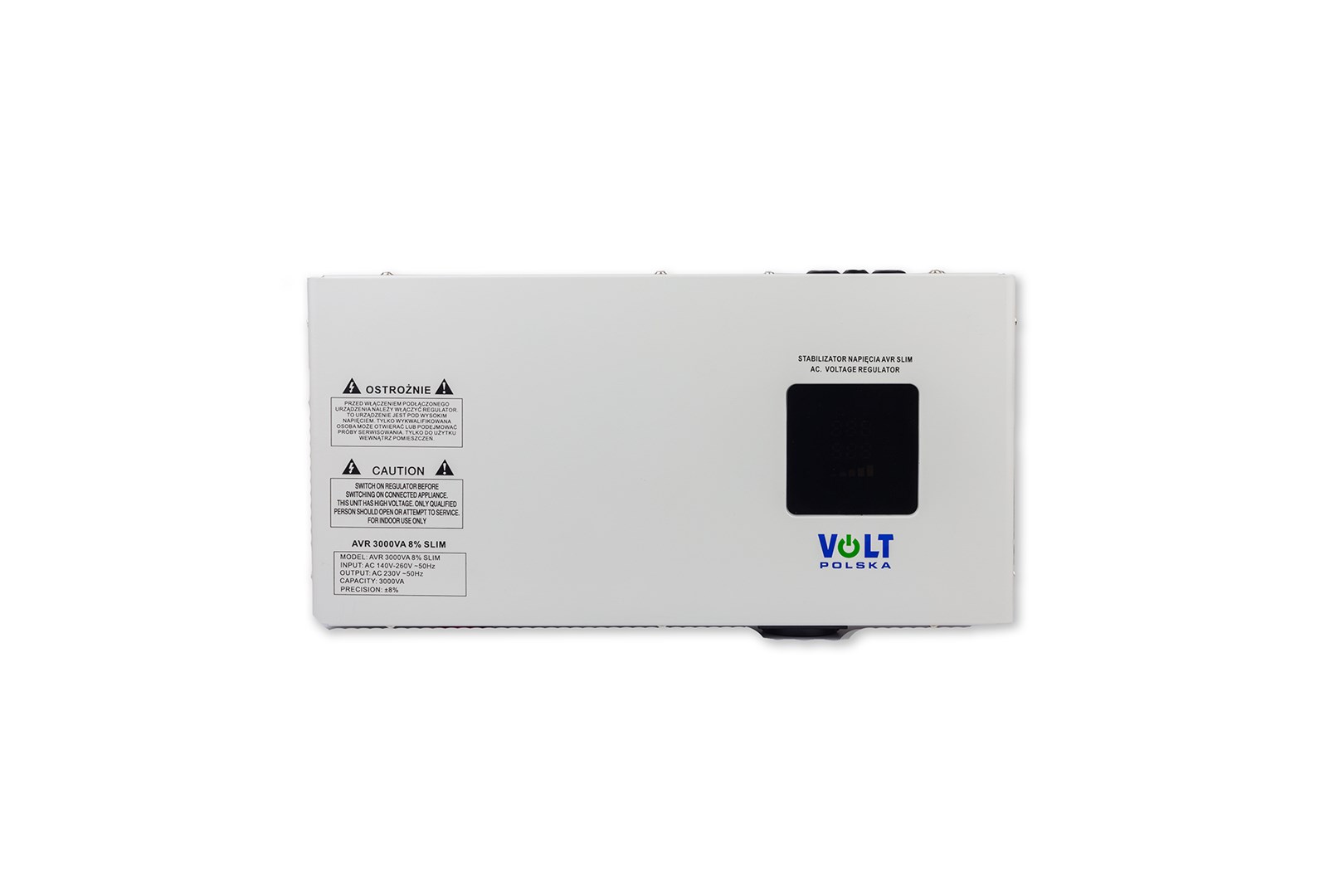 Voltage Stabilizer AVR 3000VA 8% SLIM Voltage Stabilizer AVR 3000VA 8% SLIM