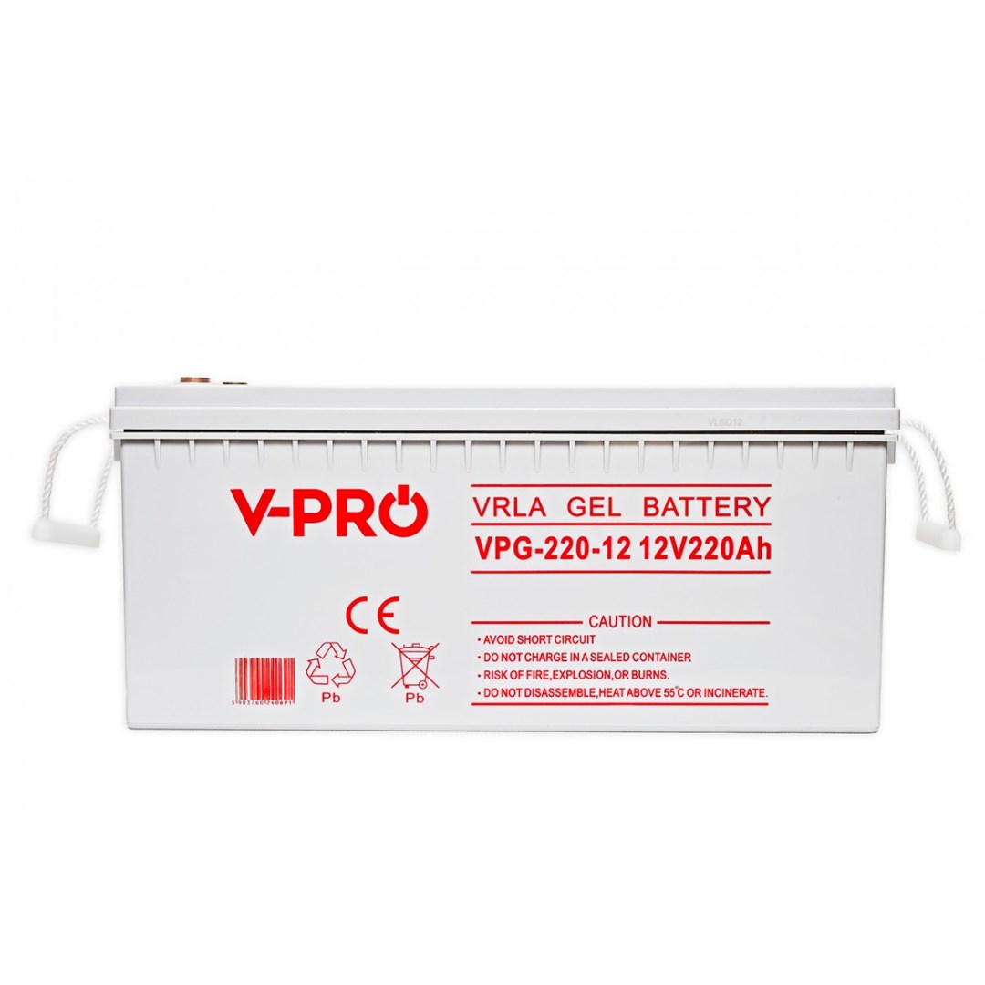 Volt Polska Gel VPRO Solar 12V 220Ah Battery Volt Polska Gel VPRO Solar 12V 220Ah Battery