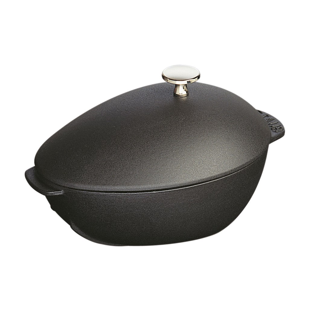 ZWILLING STAUB SPECIAL COCOTTE MUSSEL POT BLACK 2 L Casserole baking dish ZWILLING STAUB SPECIAL COCOTTE MUSSEL POT BLACK 2 L Casserole baking dish