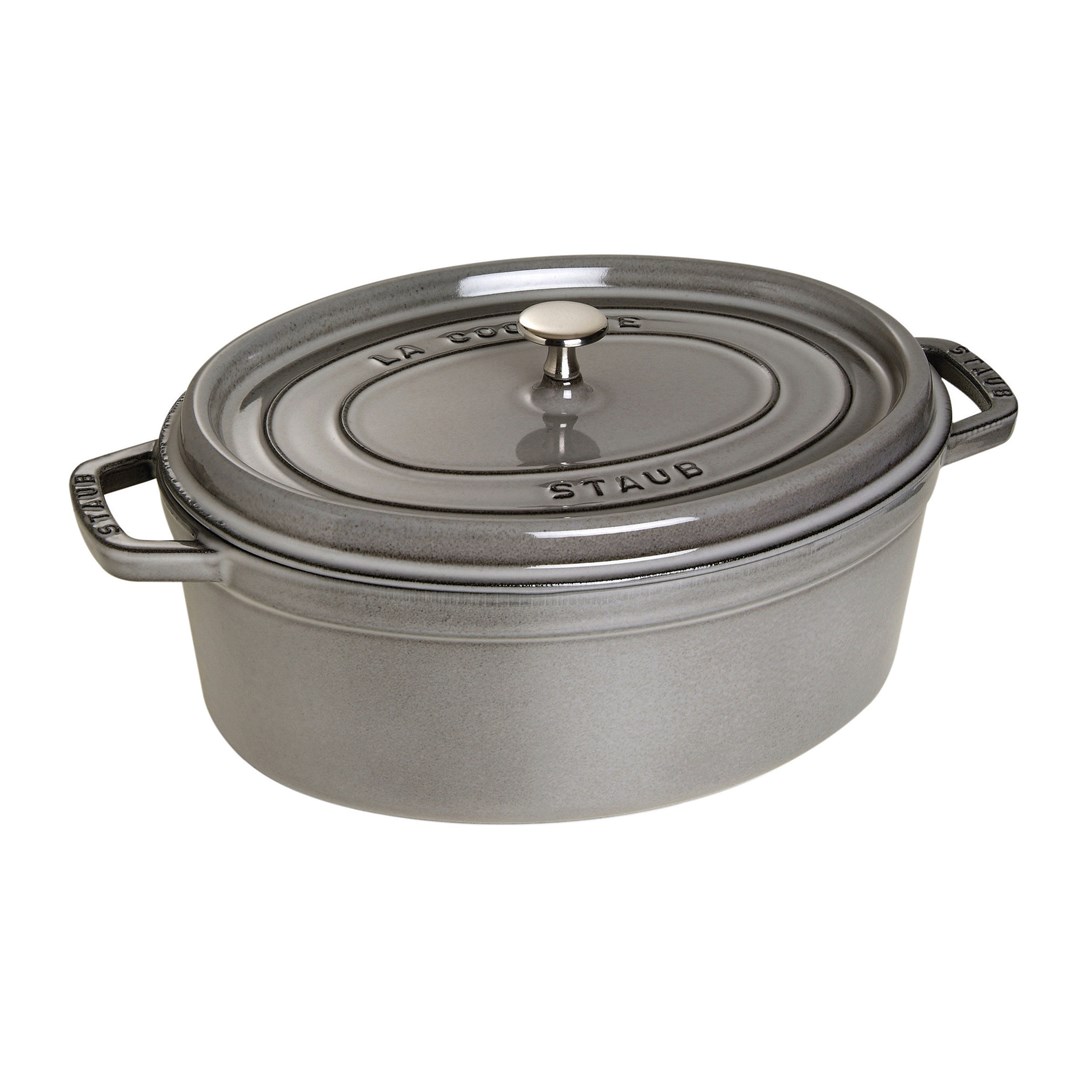 Staub La Cocotte 5.5 L Oval Cast iron Casserole baking dish Staub La Cocotte 5.5 L Oval Cast iron Casserole baking dish