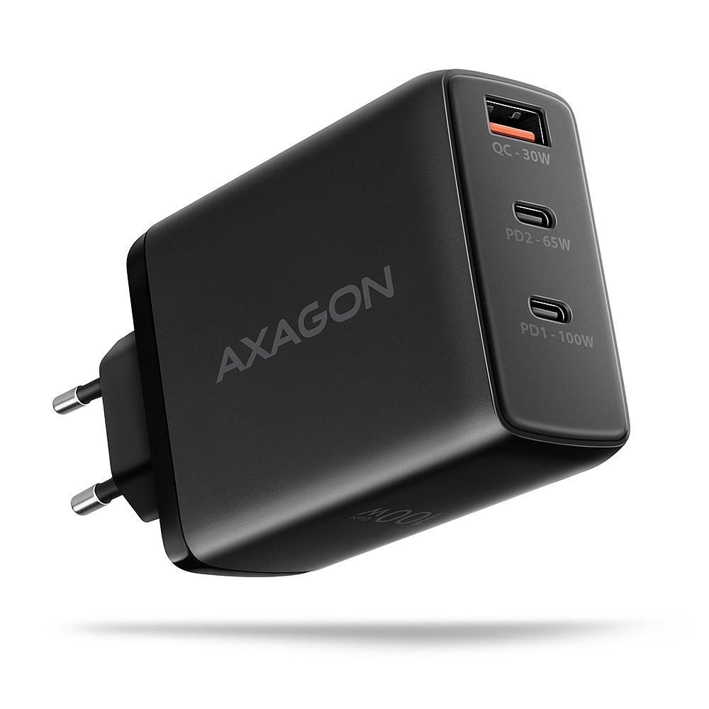 Axagon ACU-DPQ100 mobile device charger Mobile computer, Mobile phone, Netbook, Laptop, Smartphone, Smartwatch, Tablet, Universal Black AC Fast charging Indoor Axagon ACU-DPQ100 mobile device charger Mobile computer, Mobile phone, Netbook, Laptop, Smartphone, Smartwatch, Tablet, Universal Black AC Fast charging Indoor