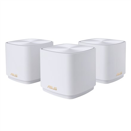 ASUS ZenWiFi XD5 (W-3-PK) Dual-band (2.4 GHz / 5 GHz) Wi-Fi 6 (802.11ax) White 2 Internal ASUS ZenWiFi XD5 (W-3-PK) Dual-band (2.4 GHz / 5 GHz) Wi-Fi 6 (802.11ax) White 2 Internal
