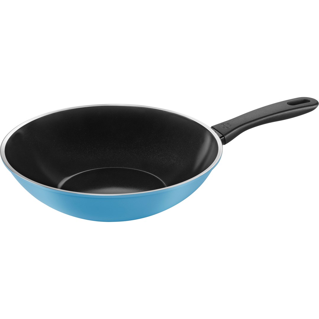 BALLARINI CAPRERA Wok 28 cm blue BALLARINI CAPRERA Wok 28 cm blue