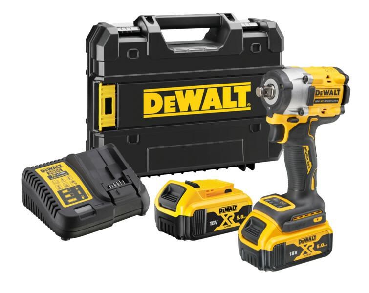 DeWALT 1/2 in 18V, 5Ah Impact Wrench, Euro Plug DeWALT 1/2 in 18V, 5Ah Impact Wrench, Euro Plug